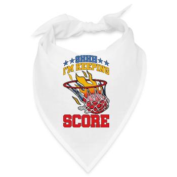 Shhh, I'm Keeping Score 20 - Bandana - Weiß - Vorne