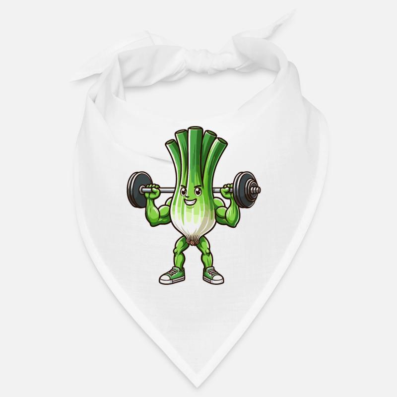 Leek Bodybuilder, Strength Training Bandana