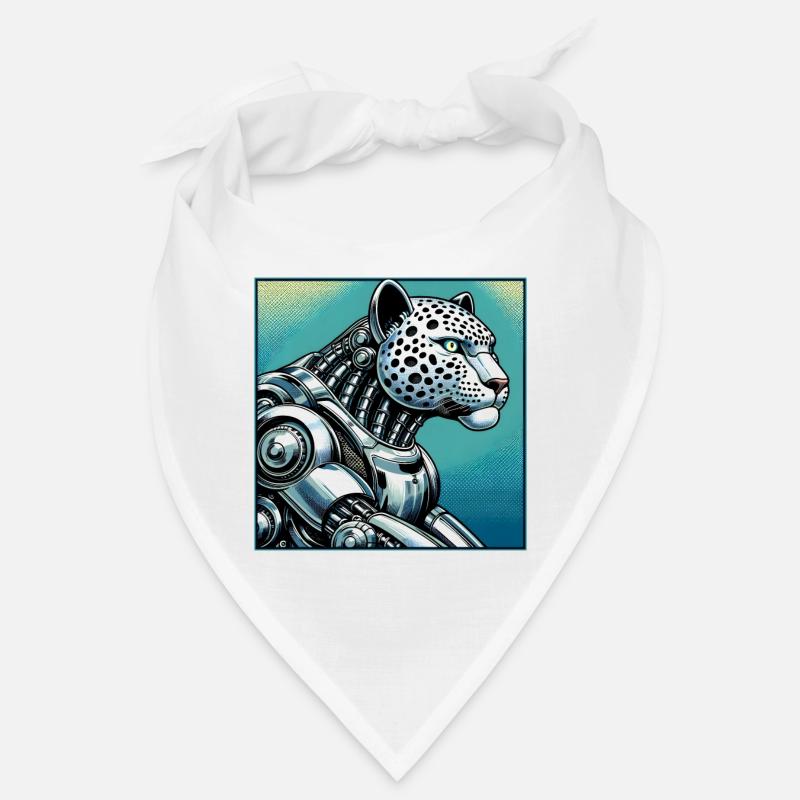 Leopard Roboter Bandana