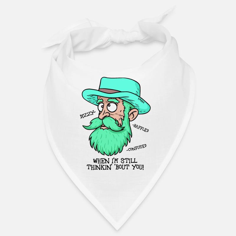 Der schwindlige alte Mann denkt immer noch an dich Bandana