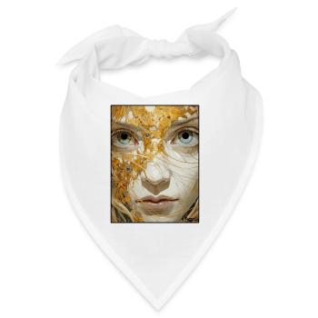 Die goldene Mädchen mit weißer Haut - Bandana - Weiß - Vorne