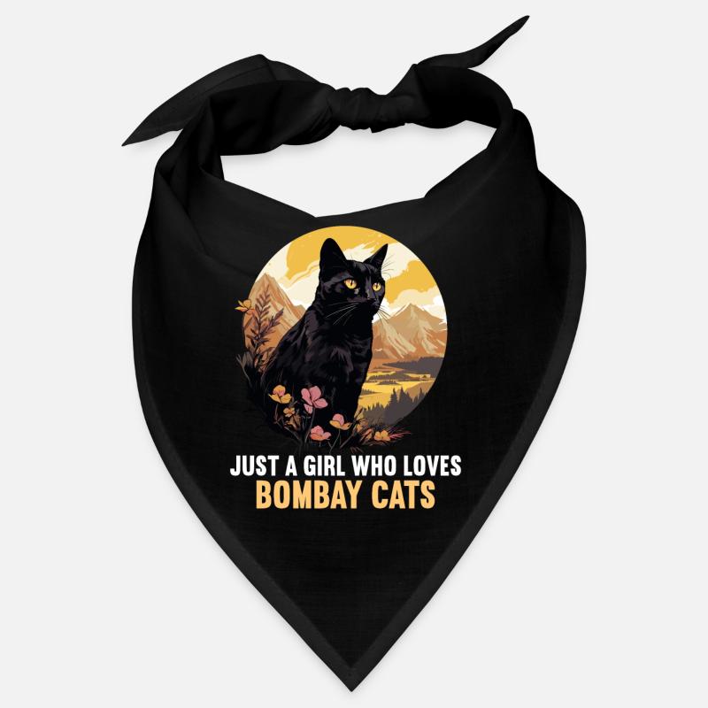 Chat de Bombay Bombay Katze Bandana