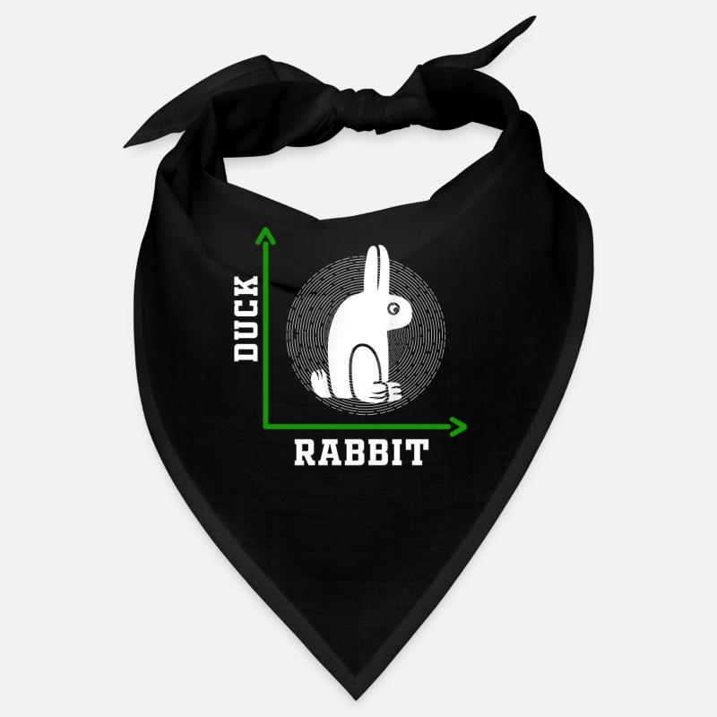 Illusion de canard et de lapin de Wittgenstein Bandana