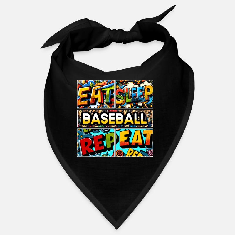 Eat sleep Baseball repeat Bandana