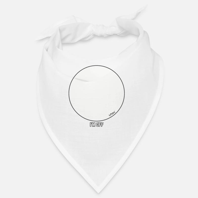 Conception de cercle vierge - Je suis dehors Bandana
