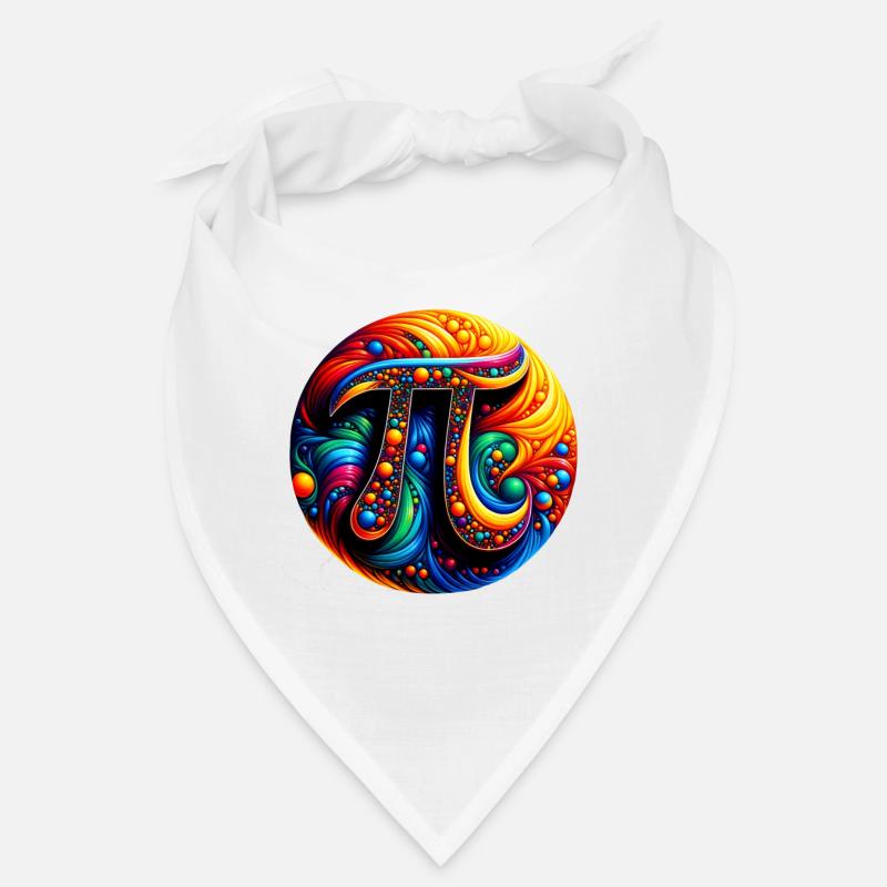 Pi Day Nerd Geek Love Math Pi Symbol Kids Men Bandana