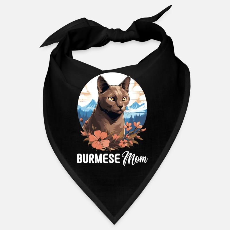 Chat birman Birmanie Katze Bandana