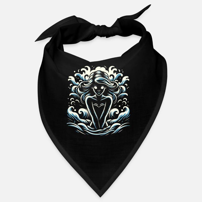 Sirènes Effrayantes, Sirène D’horreur, Effrayant Bandana