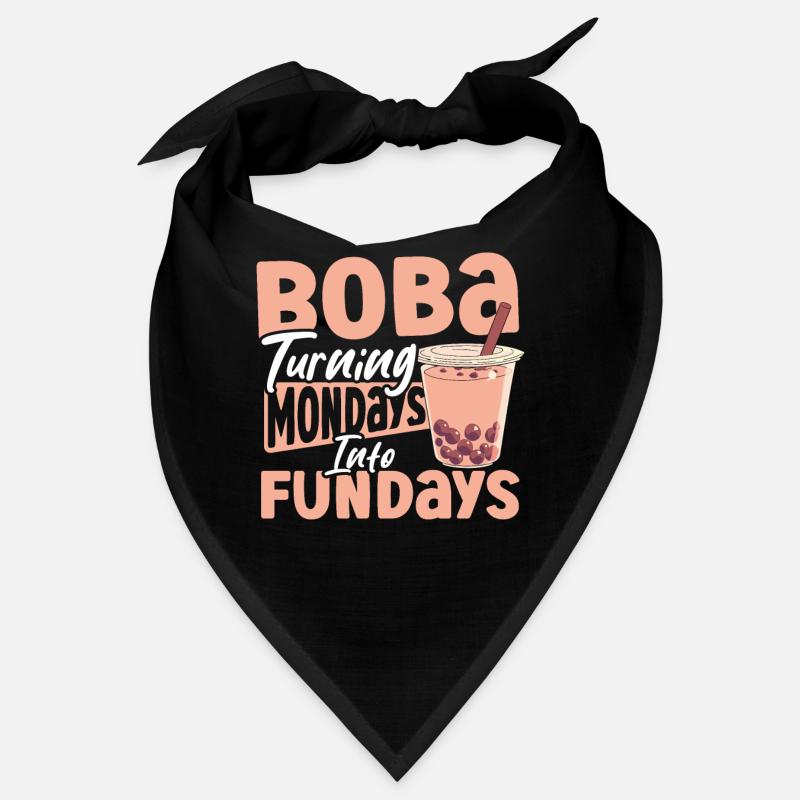 Chai Tea Black Tea Iced Tea Boba Tea Merchandise Bandana