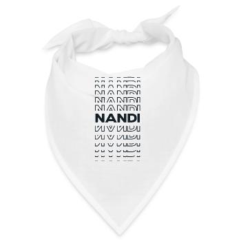 Modern Minimal Stadt - Fiji Nandi - Bandana - Weiß - Vorne