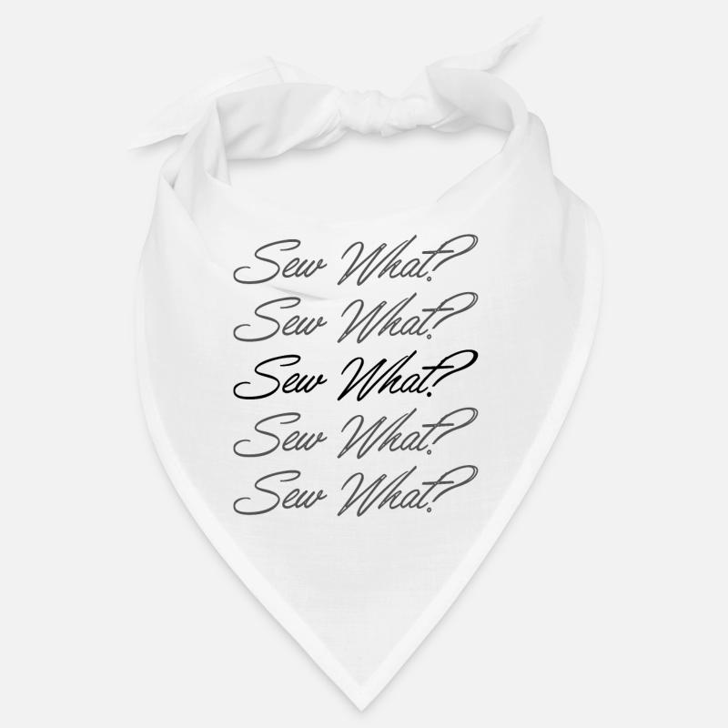 Nähen Nähmaschine Bandana