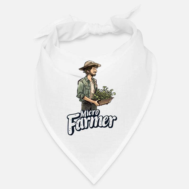 Microgreen Agriculture Gartenarbeit Bandana