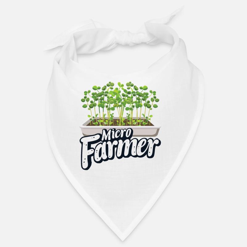 Microgreen Agriculture Gartenarbeit Bandana