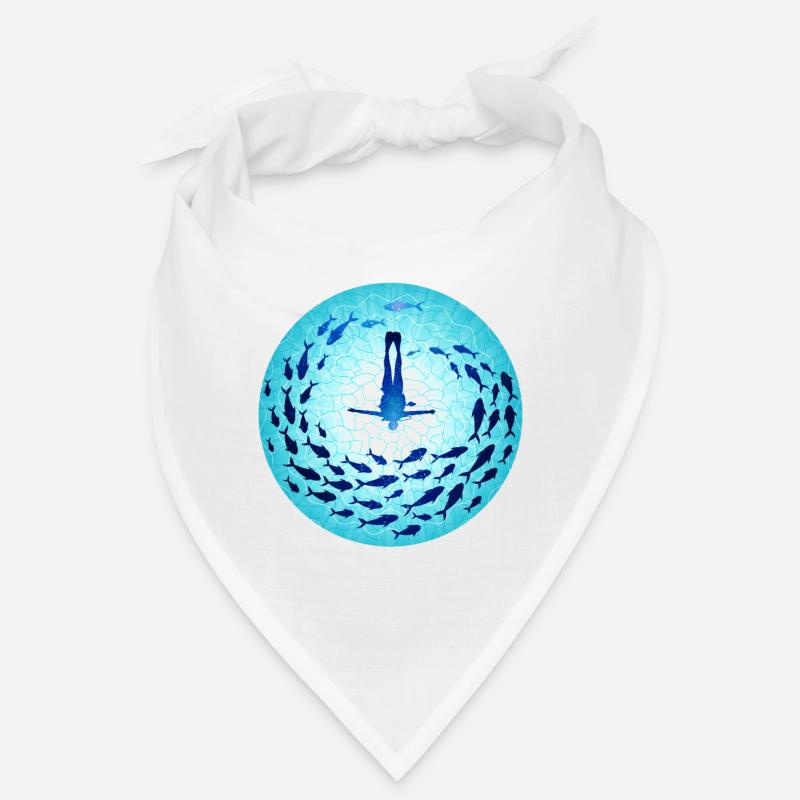 Blau würde Blue Would Bandana