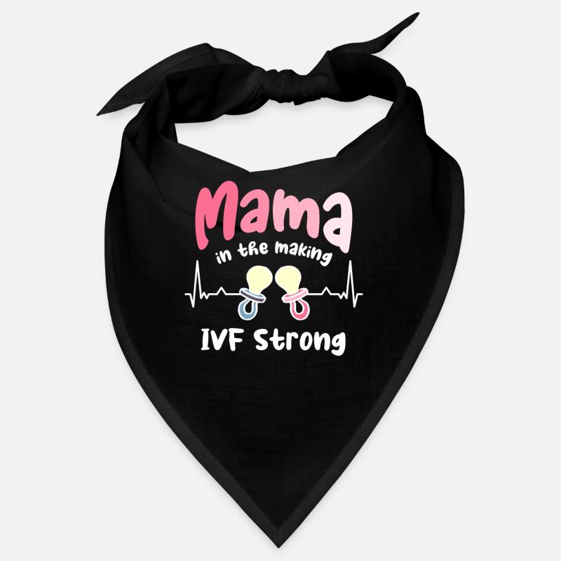 Mama im Werden Transfer Tag IVF Unfruchtbarkeit Bandana