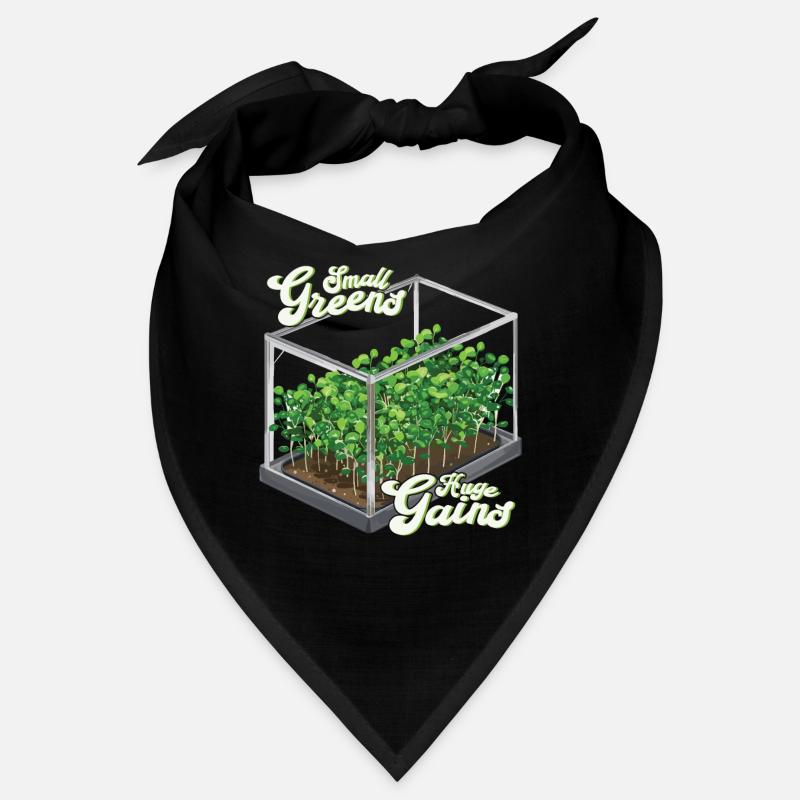 Microgreen Agriculture Gartenarbeit Bandana