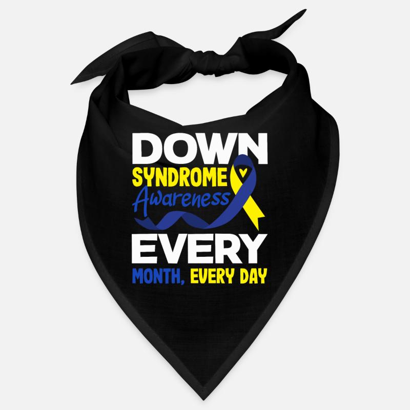 L’amour ne compte pas les chromosomes du syndrome de Down Bandana