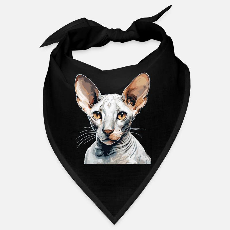 Cornish Rex Kätzchen Cornish Rex Katze Bandana