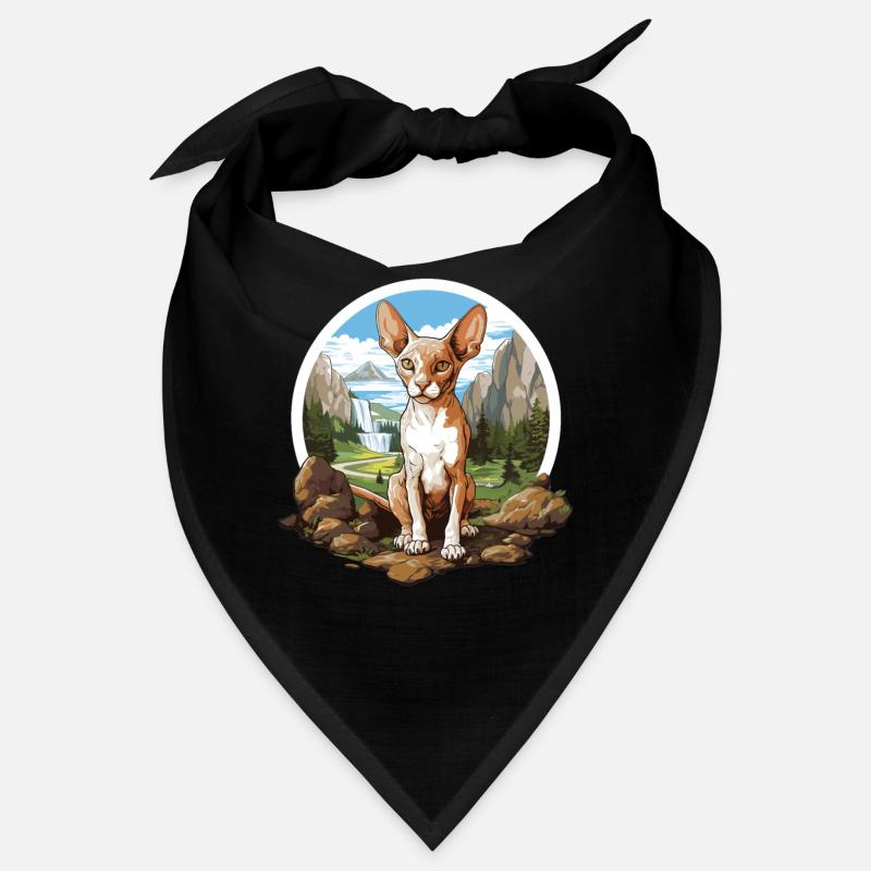 Cornish Rex Kätzchen Cornish Rex Katze Bandana