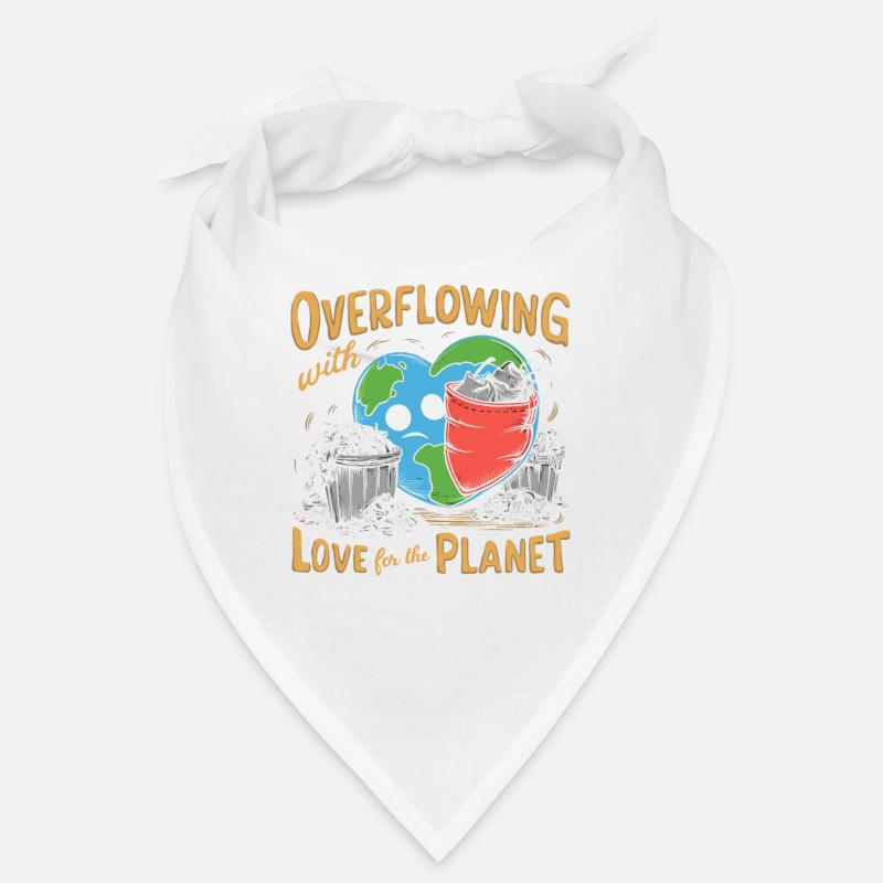 Anti-déchets Pas de recyclage des déchets environnementaux Bandana
