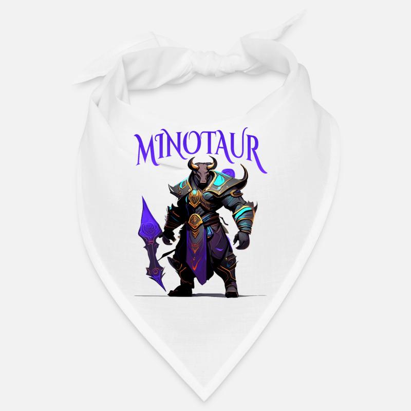 Minotaur - Bandana - white