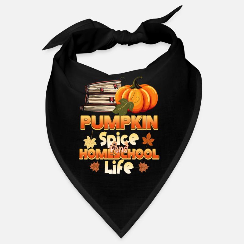 Pumpkin Spice And Homeschool Life Bandana