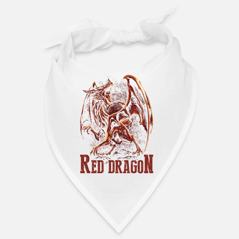 Roter Drache Bandana