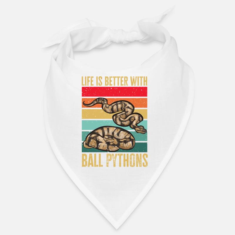 Ball Python Snake King Python Bandana