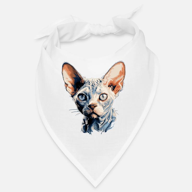 Devon Rex Kätzchen Devon Rex Katze Bandana