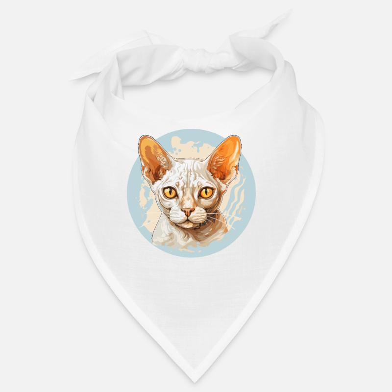 Devon Rex Kätzchen Devon Rex Katze Bandana