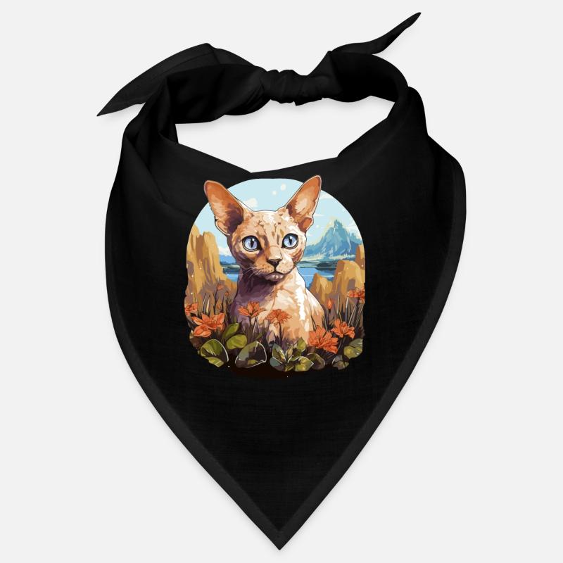 Devon Rex Kitten Devon Rex Cat Bandana
