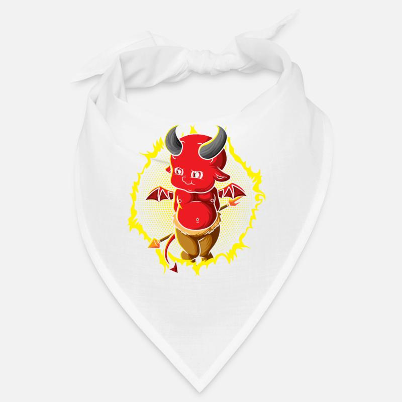 The little baby devil with trident Bandana