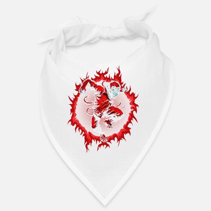 Le singe rouge Bandana