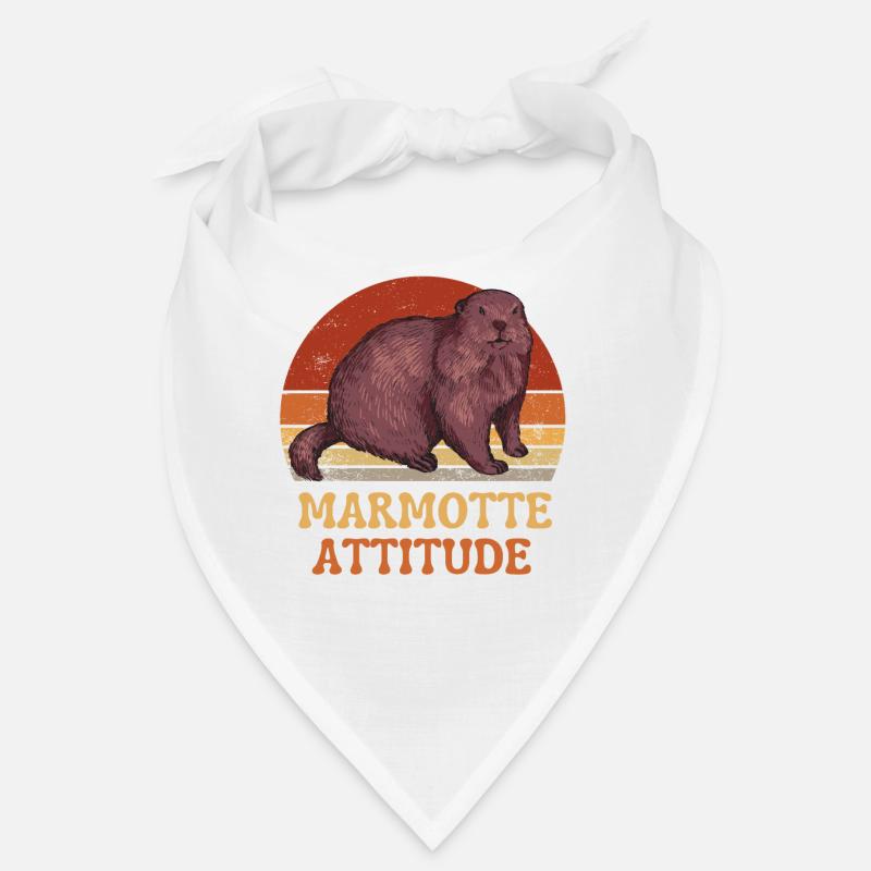 GROUNDHOG ATTITUDE Bandana