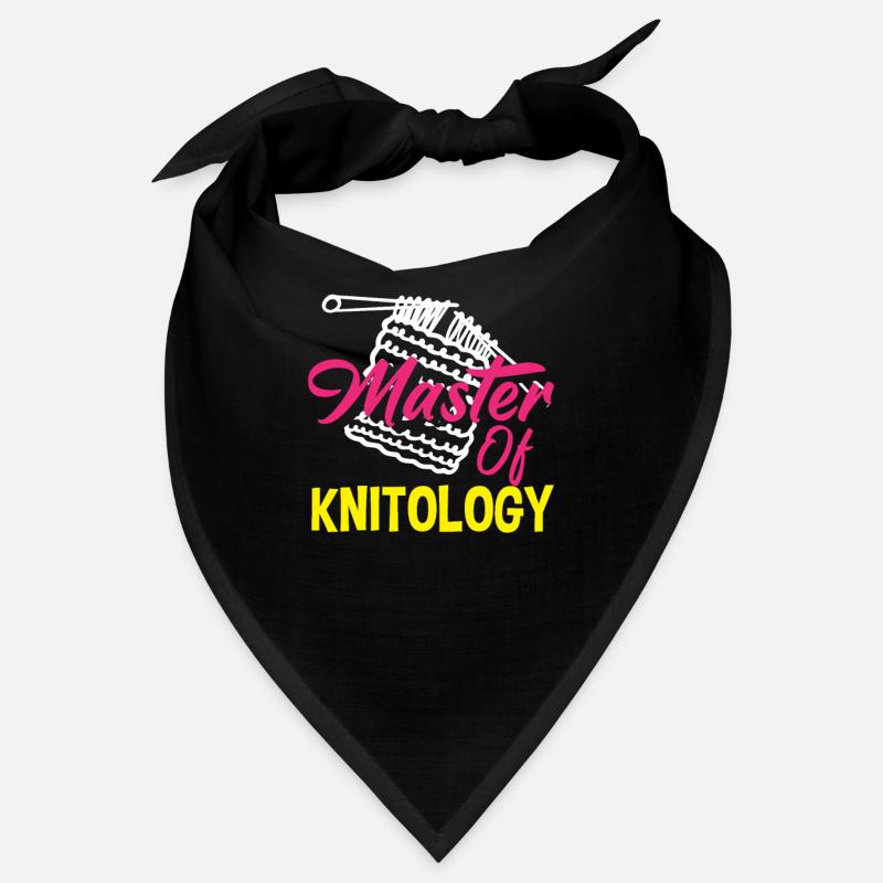 Funny Knitting Knitting Needle Gift Bandana