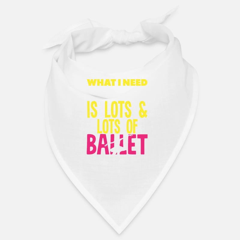 Cute Ballerina Ballet Dancer Gift Bandana
