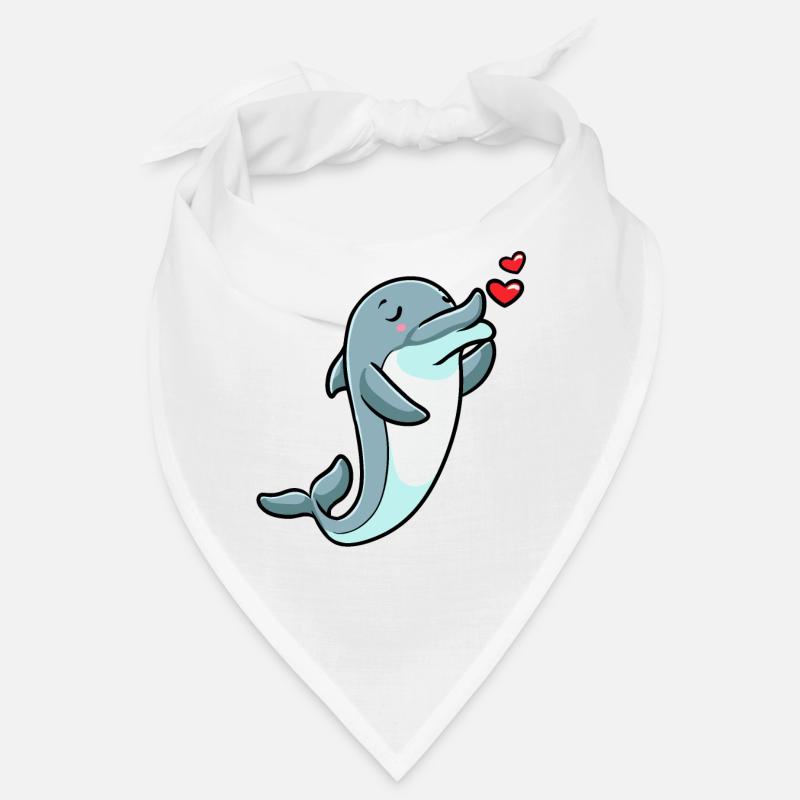 Émoticône de dauphin Bandana