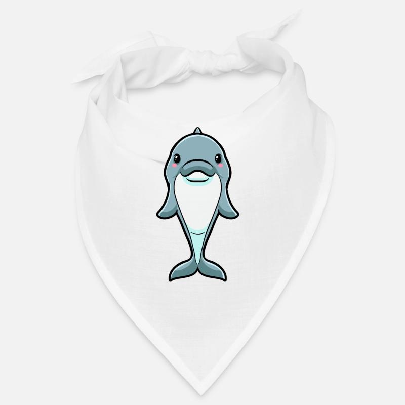Dolphin Emoticon Bandana