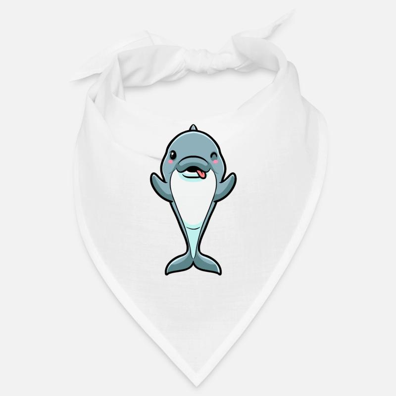 Émoticône de dauphin Bandana