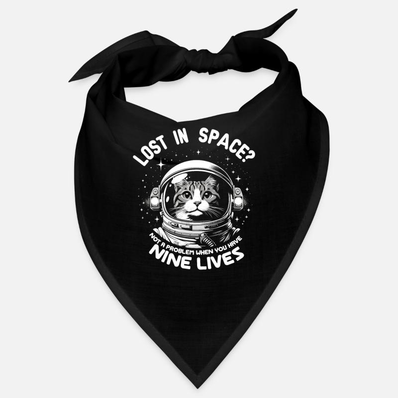 Katze Astronaut Astronomie Äußeres Sonnensystem Bandana