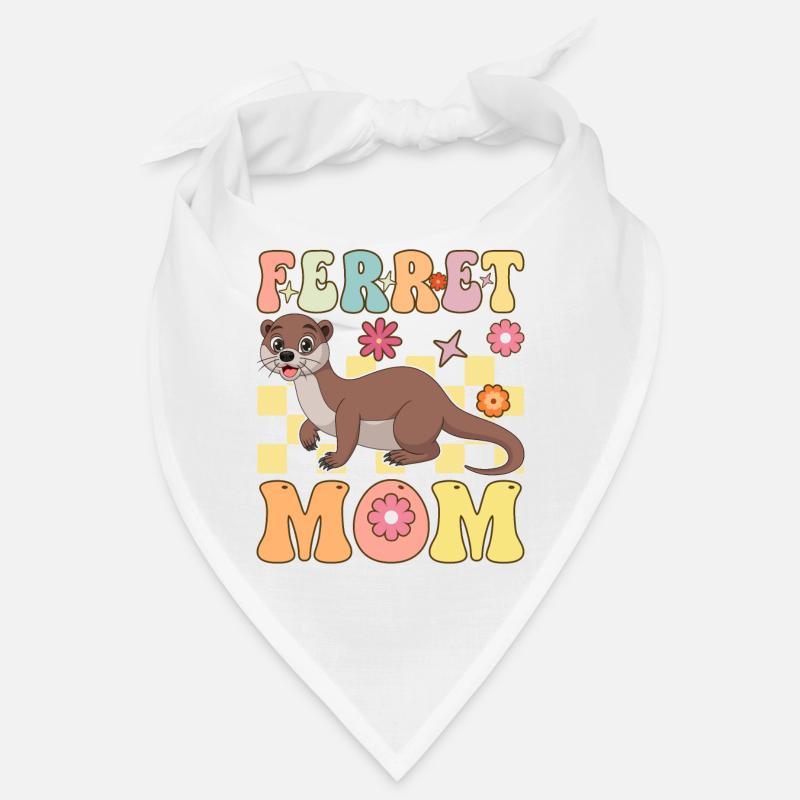 Frettchen-Mama Groovy Frettchen-Mutter Bandana