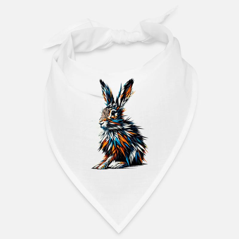 Polygon Art Jackrabbit Jackrabbits Bandana
