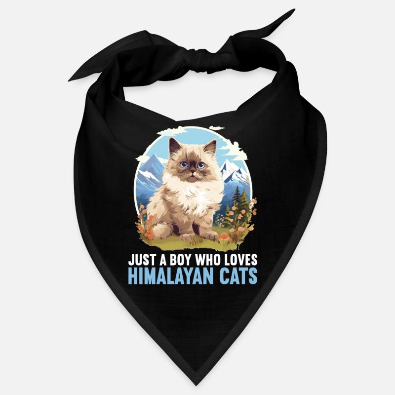 Himalayan Cat Colourpoint Katze Bandana