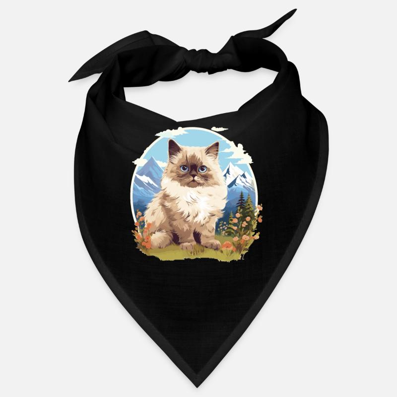 Himalayan Cat Colourpoint Katze Bandana