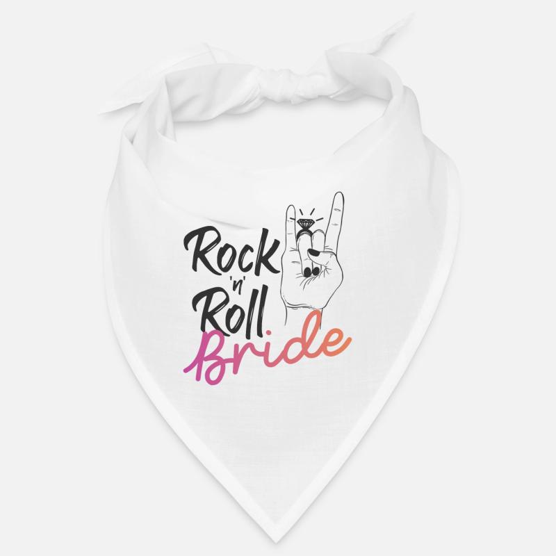 Rock 'n' Roll Bride - Bandana - Weiß