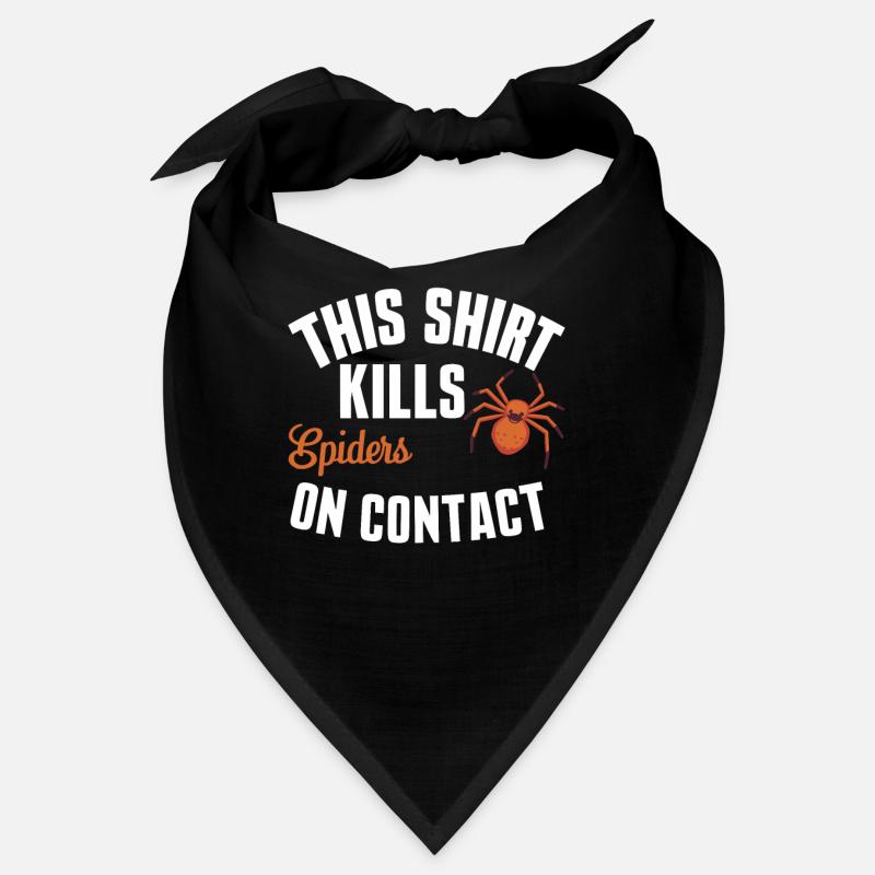 Funny Arachnophobia Awareness, Spider Phobia Bandana