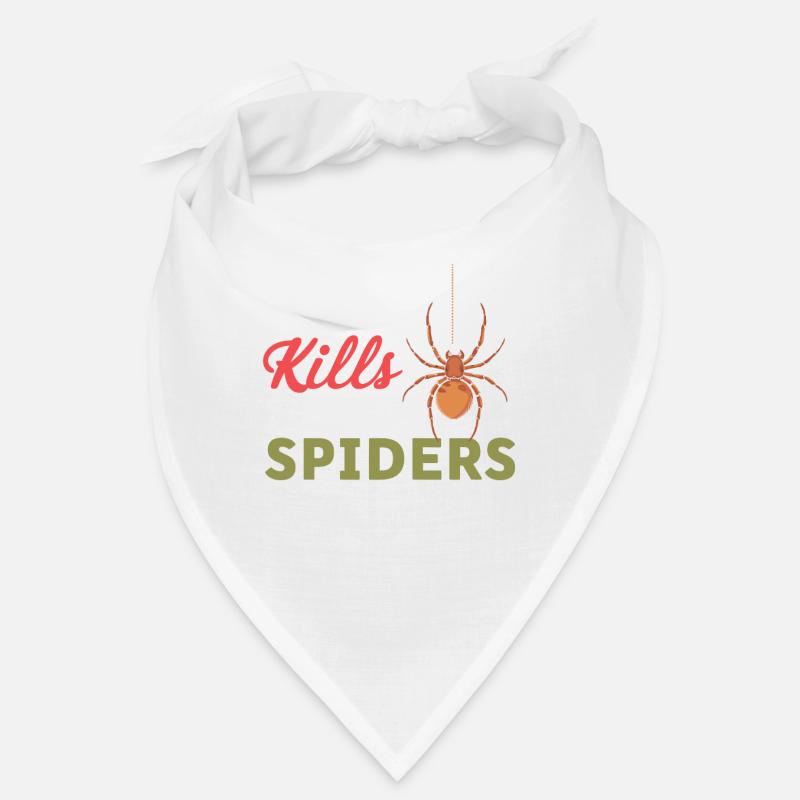 Funny Arachnophobia Awareness, Spider Phobia Bandana