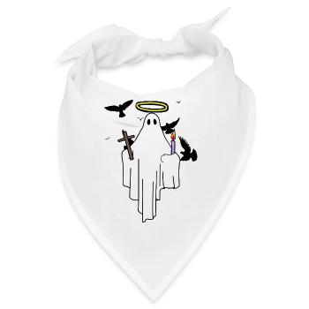 Heiliger Geist erleuchtung Heiligenschein Kreuz - Bandana - Weiß - Vorne