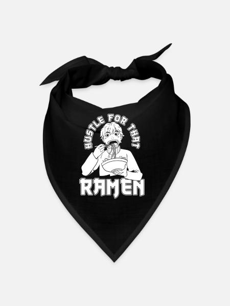 Bol de Ramen Manga Anime - Bandana - noir - Devant