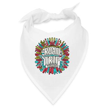 Road Trip Warrior 8 - Bandana - Weiß - Vorne